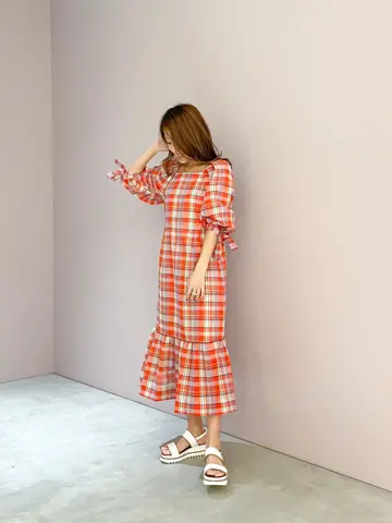 ORIGINATED IN GRACE CONTINENTAL yukimi yonee コーディネート画像