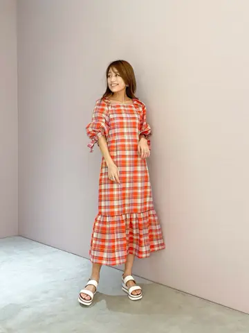 ORIGINATED IN GRACE CONTINENTAL yukimi yonee コーディネート画像