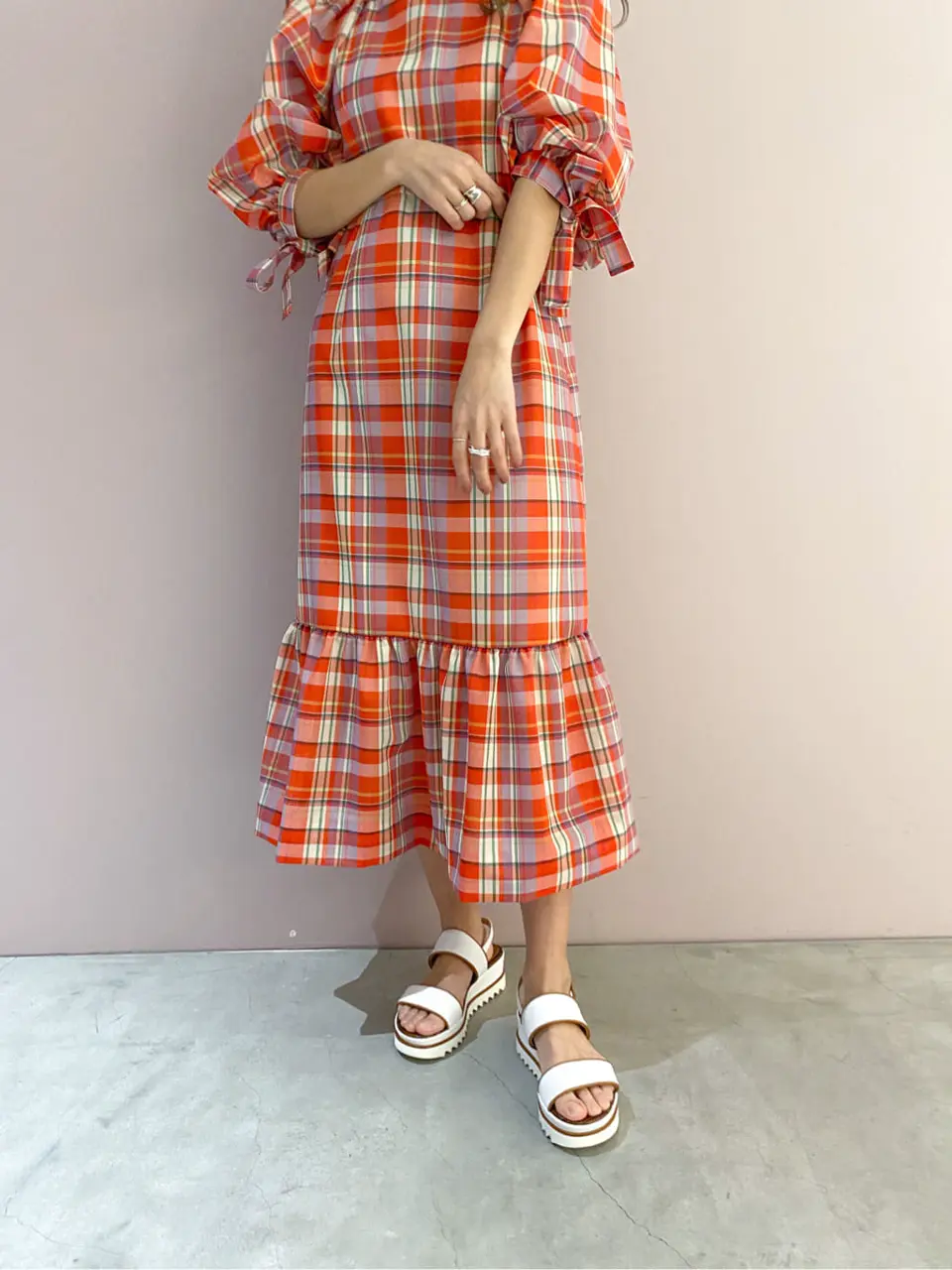 ORIGINATED IN GRACE CONTINENTAL yukimi yonee コーディネート画像