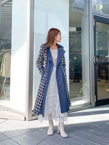 ORIGINATED IN GRACE CONTINENTAL yukimi yonee コーディネート画像