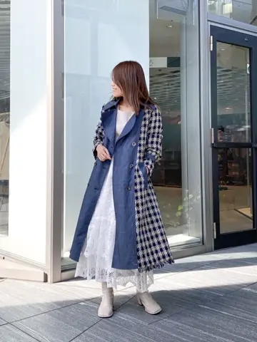 ORIGINATED IN GRACE CONTINENTAL yukimi yonee コーディネート画像