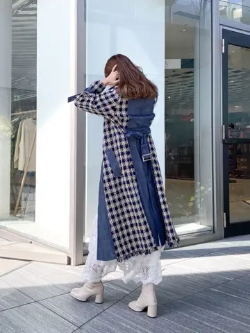 ORIGINATED IN GRACE CONTINENTAL yukimi yonee コーディネート画像