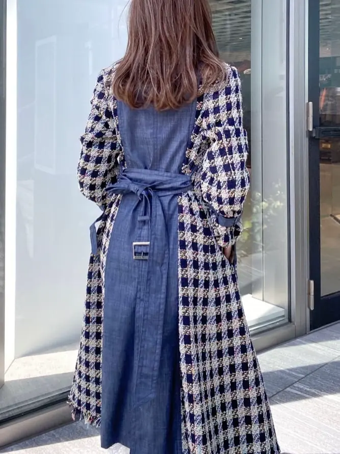 ORIGINATED IN GRACE CONTINENTAL yukimi yonee コーディネート画像