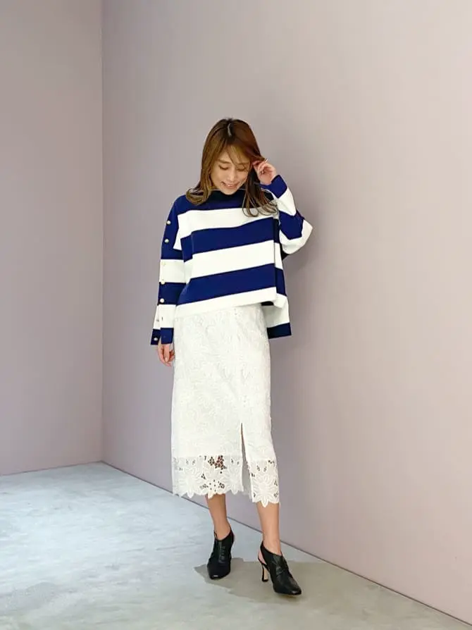 ORIGINATED IN GRACE CONTINENTAL yukimi yonee コーディネート画像