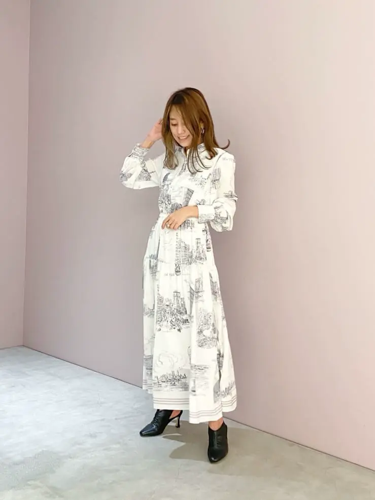 ORIGINATED IN GRACE CONTINENTAL yukimi yonee コーディネート画像