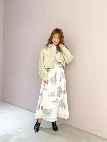 ORIGINATED IN GRACE CONTINENTAL yukimi yonee コーディネート画像