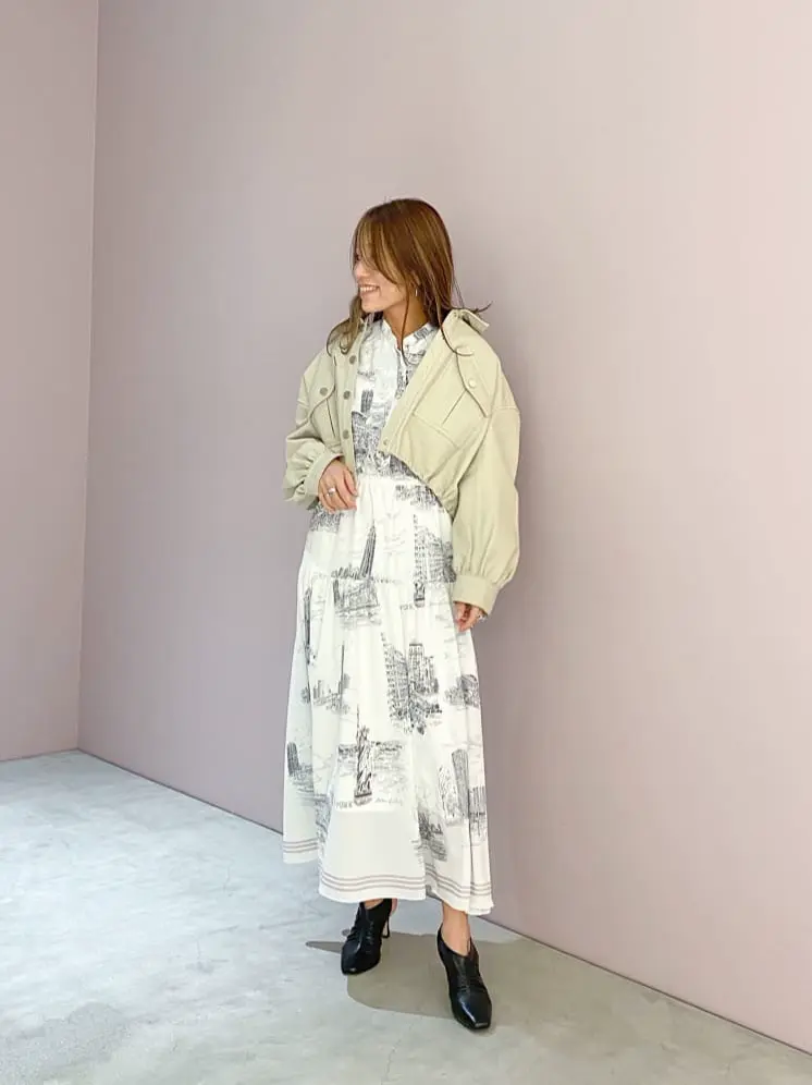 ORIGINATED IN GRACE CONTINENTAL yukimi yonee コーディネート画像