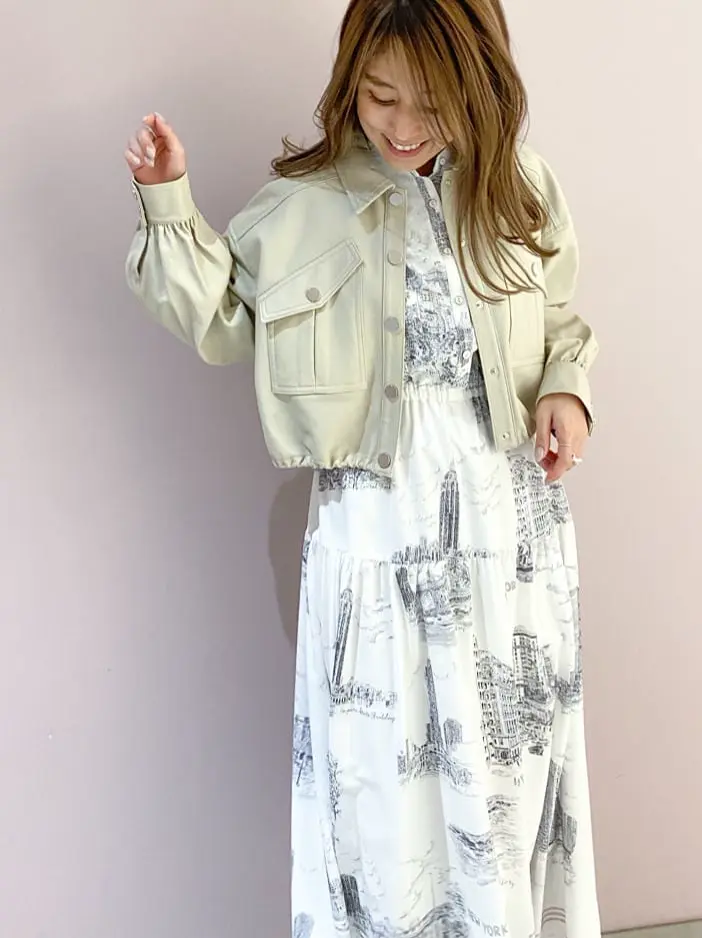 ORIGINATED IN GRACE CONTINENTAL yukimi yonee コーディネート画像