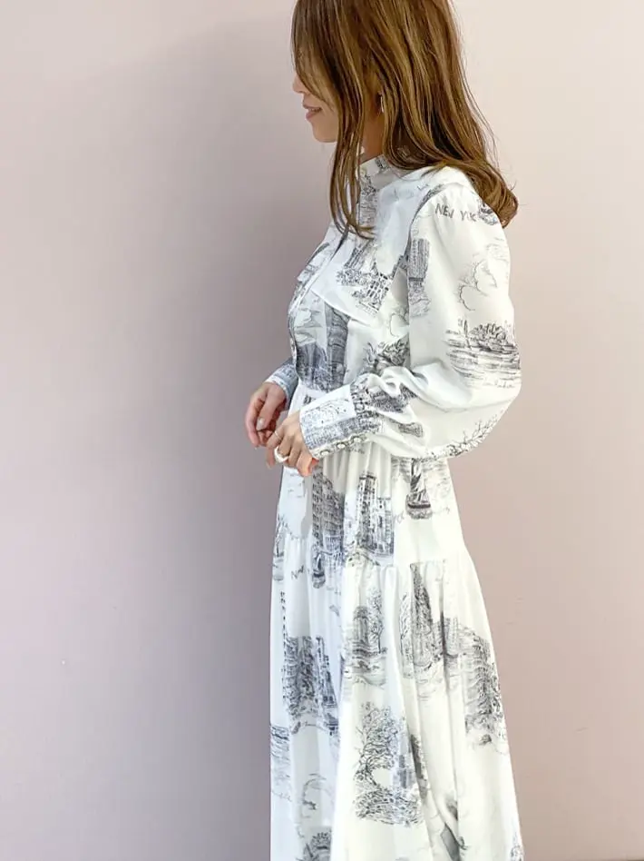 ORIGINATED IN GRACE CONTINENTAL yukimi yonee コーディネート画像