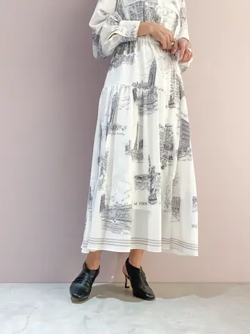 ORIGINATED IN GRACE CONTINENTAL yukimi yonee コーディネート画像