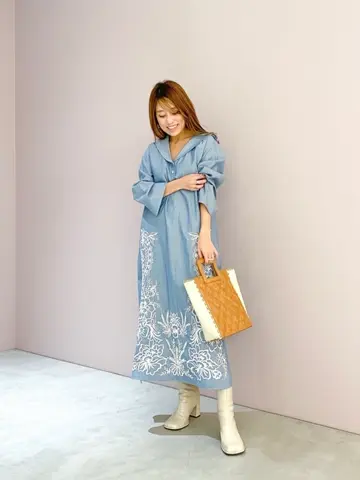 ORIGINATED IN GRACE CONTINENTAL yukimi yonee コーディネート画像