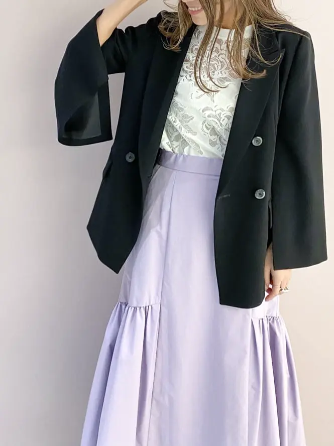 ORIGINATED IN GRACE CONTINENTAL yukimi yonee コーディネート画像