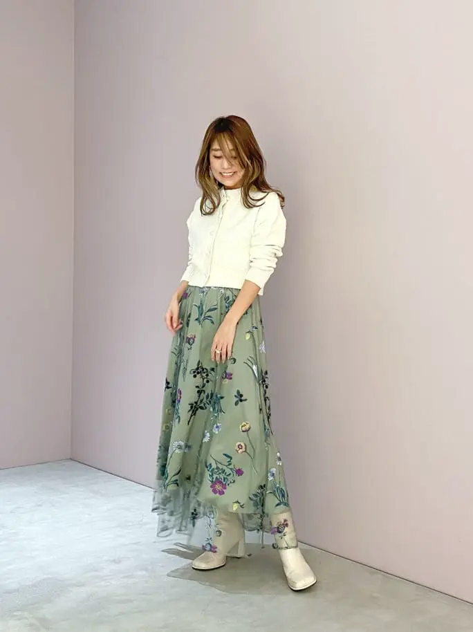 ORIGINATED IN GRACE CONTINENTAL yukimi yonee コーディネート画像