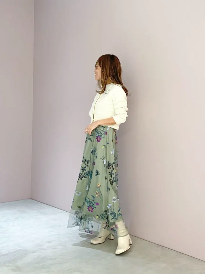 ORIGINATED IN GRACE CONTINENTAL yukimi yonee コーディネート画像