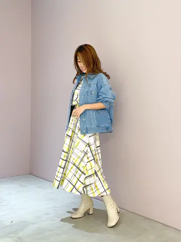 ORIGINATED IN GRACE CONTINENTAL yukimi yonee コーディネート画像