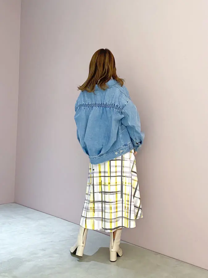 ORIGINATED IN GRACE CONTINENTAL yukimi yonee コーディネート画像