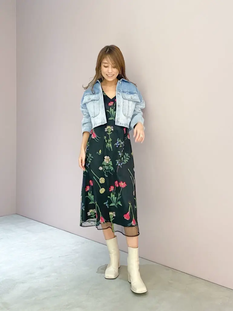 ORIGINATED IN GRACE CONTINENTAL yukimi yonee コーディネート画像