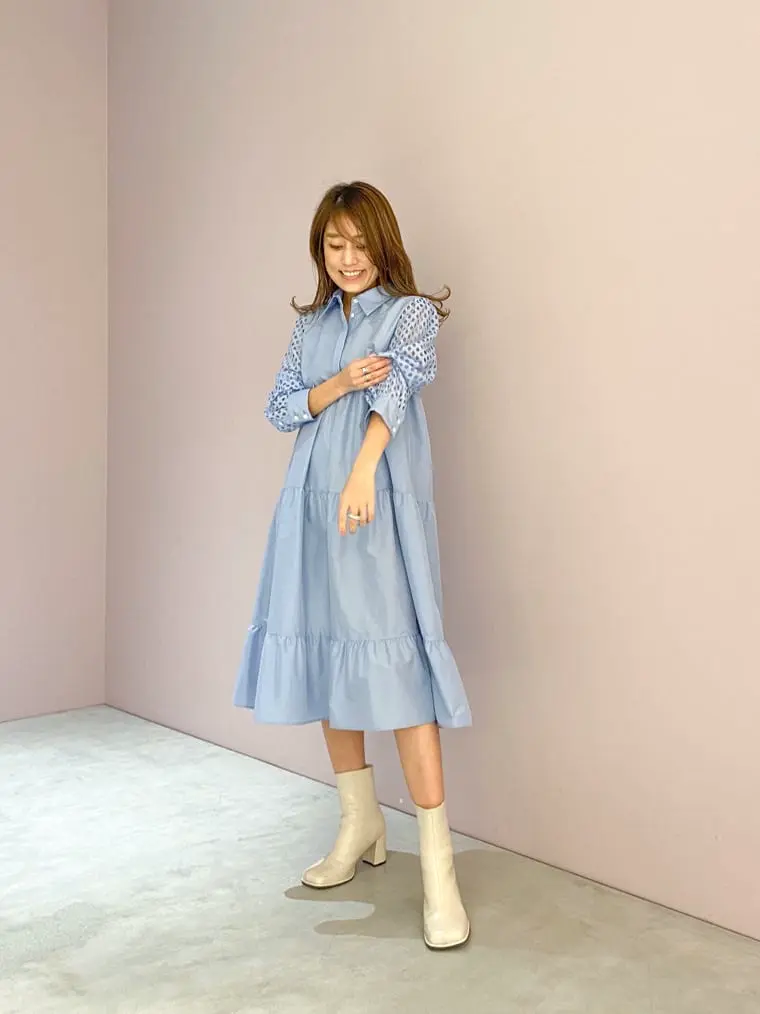 ORIGINATED IN GRACE CONTINENTAL yukimi yonee コーディネート画像