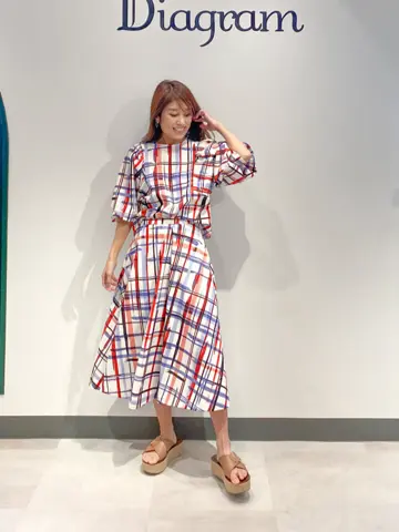 ORIGINATED IN GRACE CONTINENTAL yukimi yonee コーディネート画像