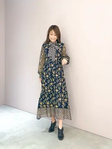 ORIGINATED IN GRACE CONTINENTAL yukimi yonee コーディネート画像