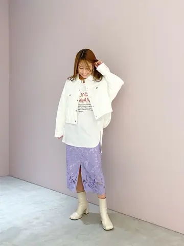 ORIGINATED IN GRACE CONTINENTAL yukimi yonee コーディネート画像