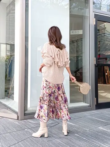 ORIGINATED IN GRACE CONTINENTAL yukimi yonee コーディネート画像