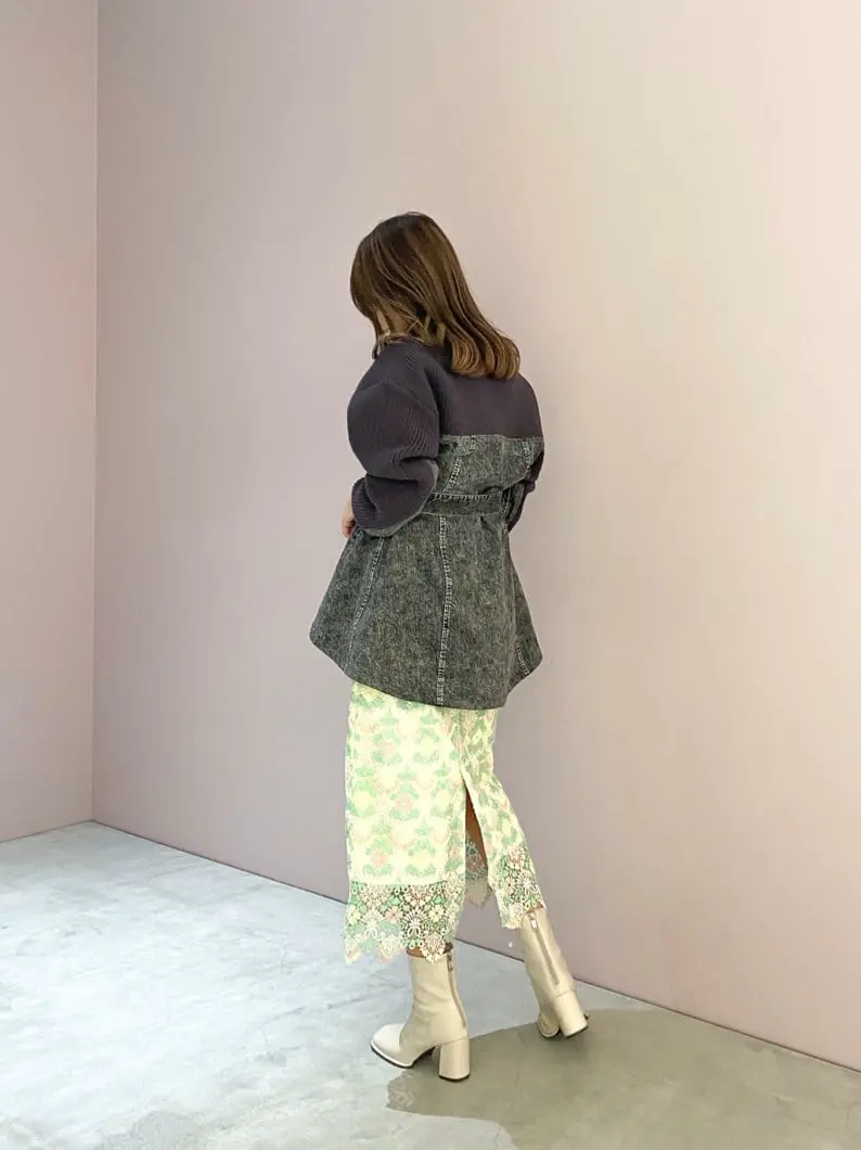 ORIGINATED IN GRACE CONTINENTAL yukimi yonee コーディネート画像