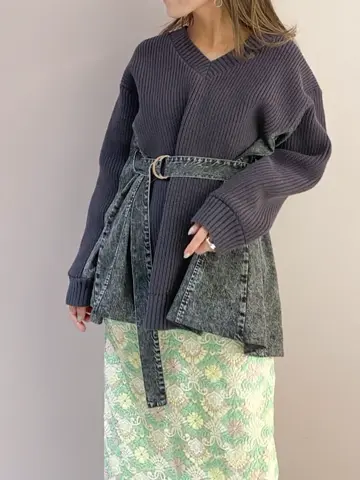 ORIGINATED IN GRACE CONTINENTAL yukimi yonee コーディネート画像