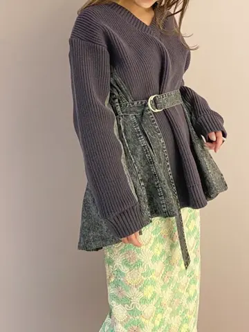 ORIGINATED IN GRACE CONTINENTAL yukimi yonee コーディネート画像