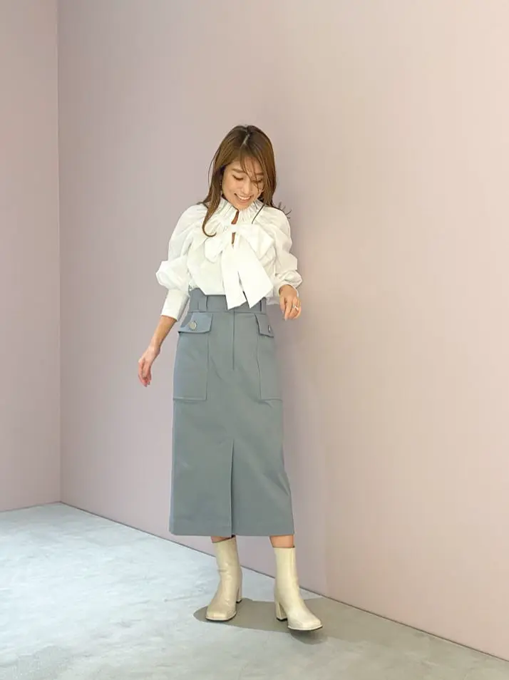 ORIGINATED IN GRACE CONTINENTAL yukimi yonee コーディネート画像