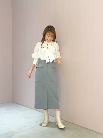 ORIGINATED IN GRACE CONTINENTAL yukimi yonee コーディネート画像