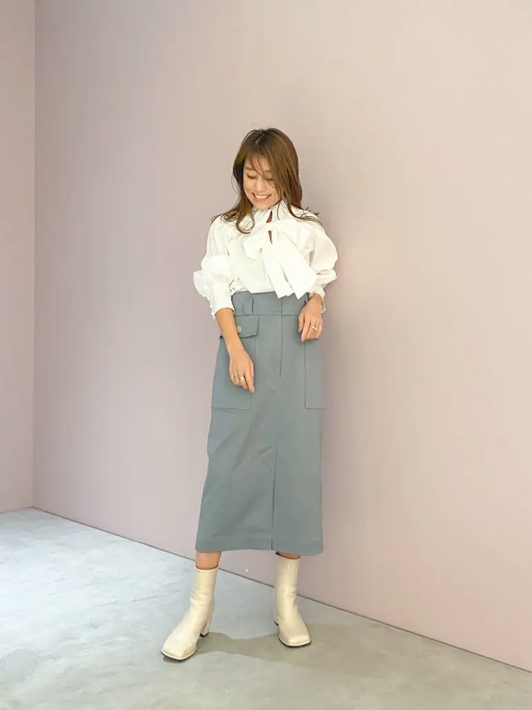 ORIGINATED IN GRACE CONTINENTAL yukimi yonee コーディネート画像