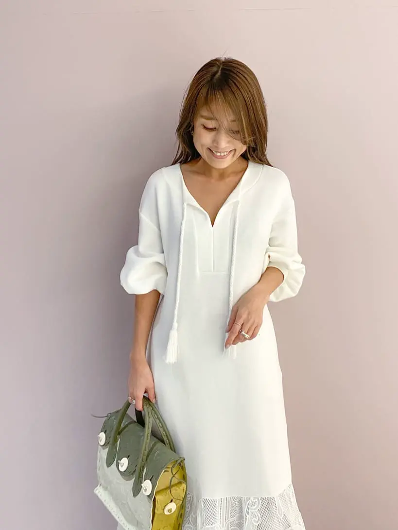 ORIGINATED IN GRACE CONTINENTAL yukimi yonee コーディネート画像