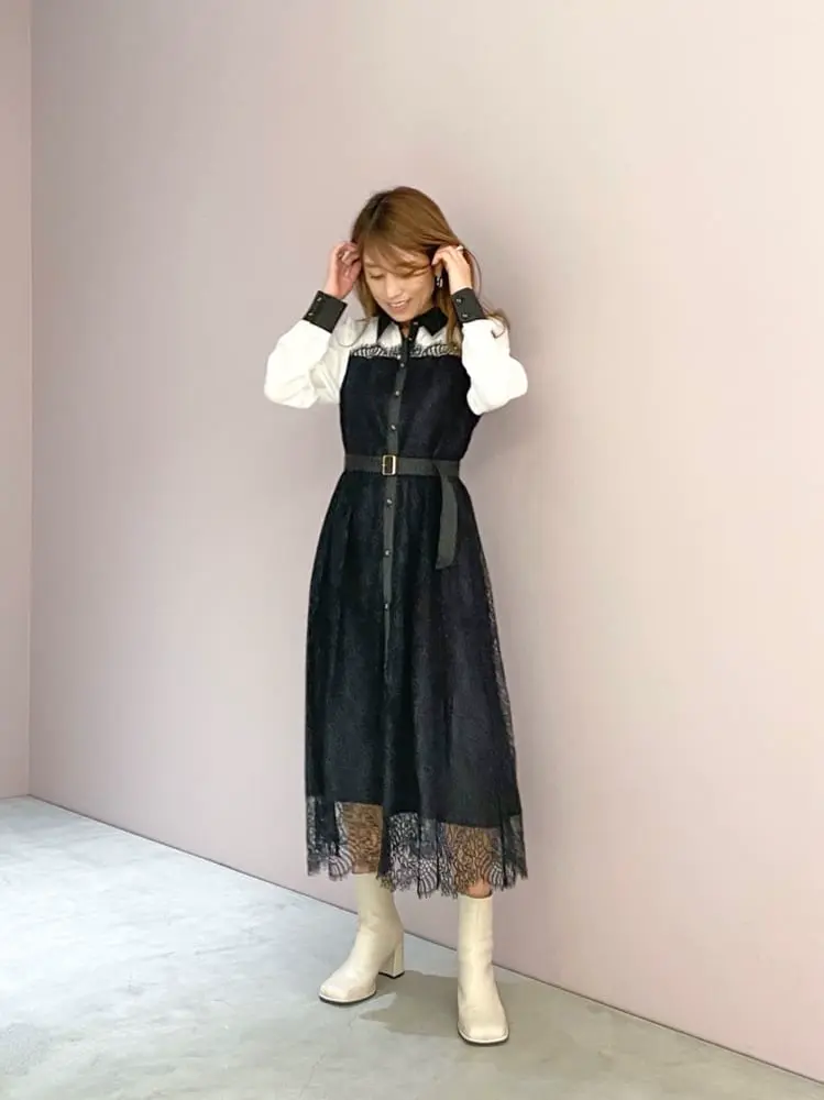 ORIGINATED IN GRACE CONTINENTAL yukimi yonee コーディネート画像