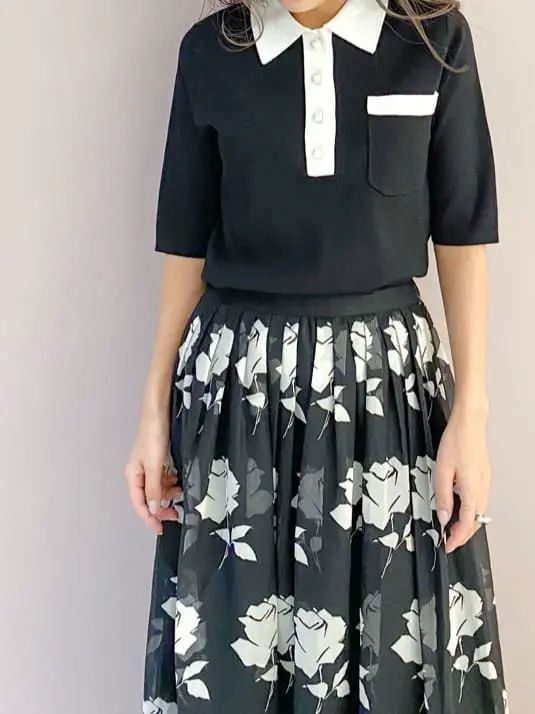 ORIGINATED IN GRACE CONTINENTAL yukimi yonee コーディネート画像