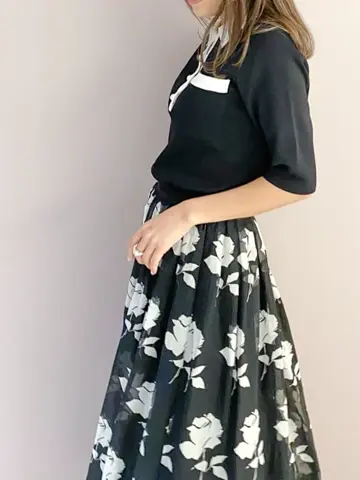 ORIGINATED IN GRACE CONTINENTAL yukimi yonee コーディネート画像