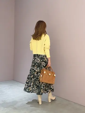 ORIGINATED IN GRACE CONTINENTAL yukimi yonee コーディネート画像