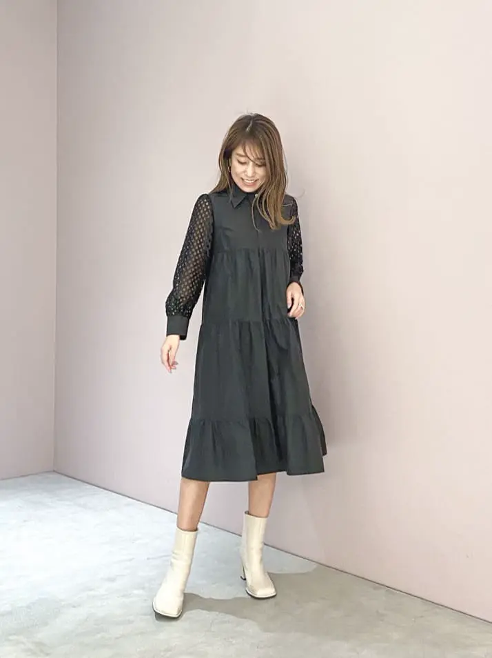 ORIGINATED IN GRACE CONTINENTAL yukimi yonee コーディネート画像