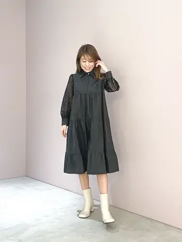 ORIGINATED IN GRACE CONTINENTAL yukimi yonee コーディネート画像