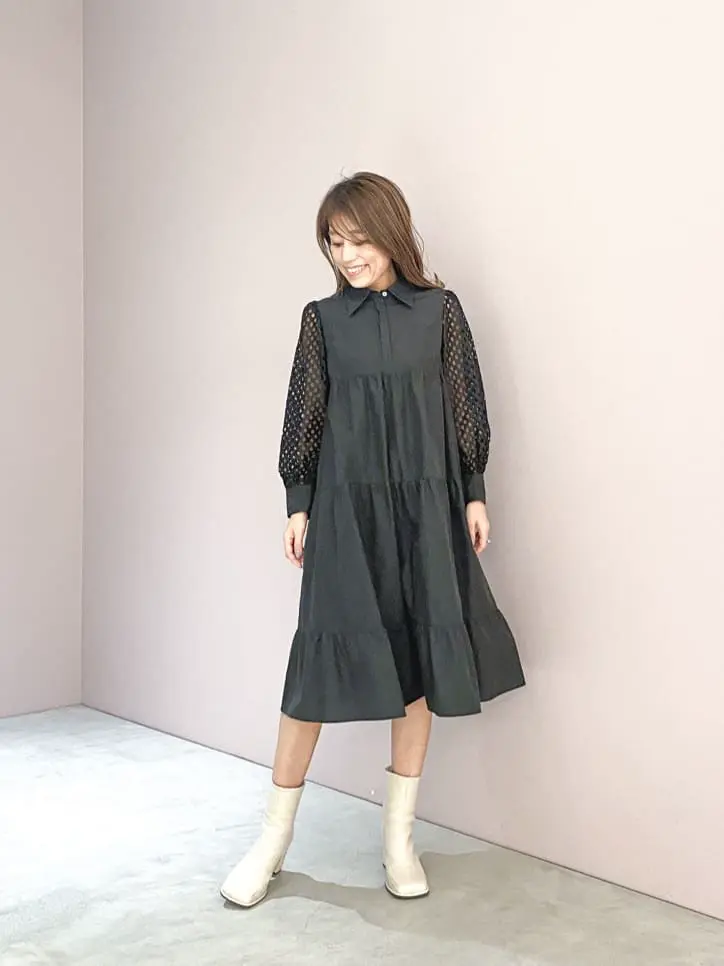 ORIGINATED IN GRACE CONTINENTAL yukimi yonee コーディネート画像