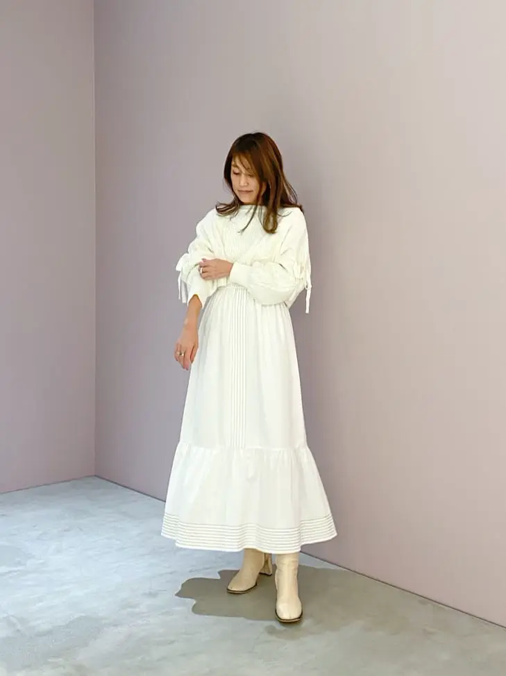 ORIGINATED IN GRACE CONTINENTAL yukimi yonee コーディネート画像