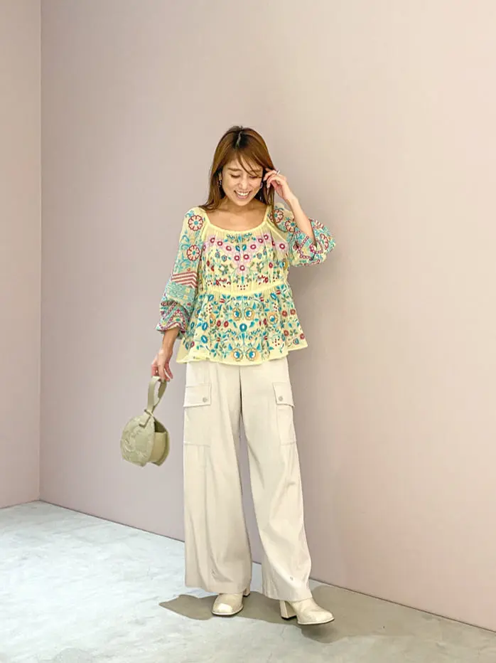 ORIGINATED IN GRACE CONTINENTAL yukimi yonee コーディネート画像