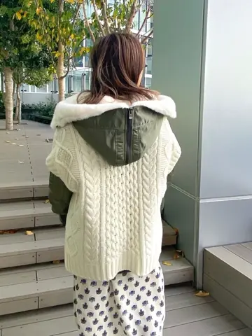 ORIGINATED IN GRACE CONTINENTAL yukimi yonee コーディネート画像