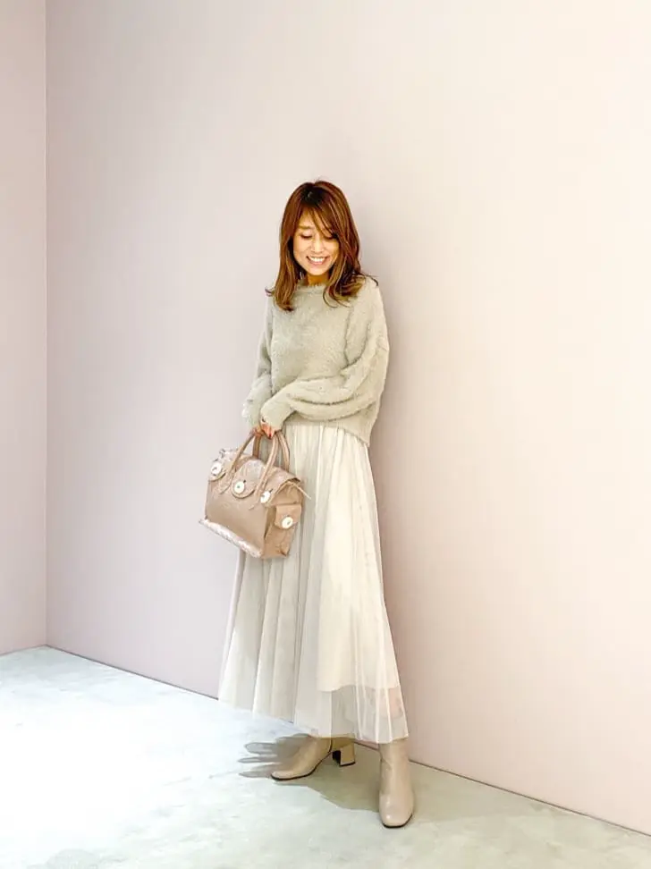 ORIGINATED IN GRACE CONTINENTAL yukimi yonee コーディネート画像