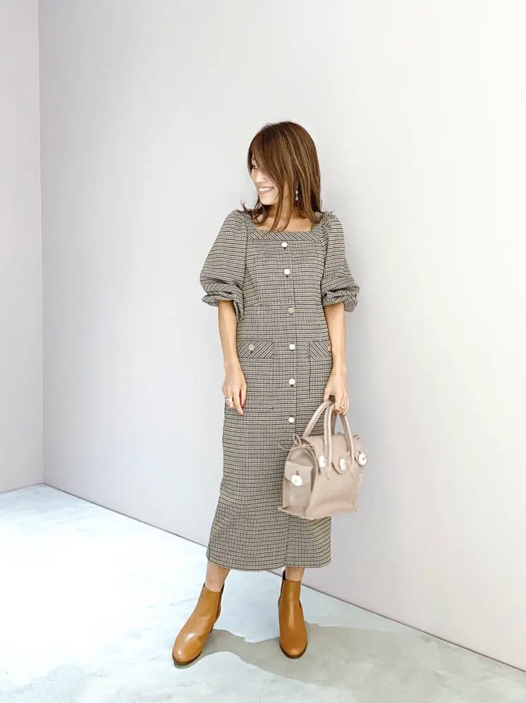 ORIGINATED IN GRACE CONTINENTAL yukimi yonee コーディネート画像