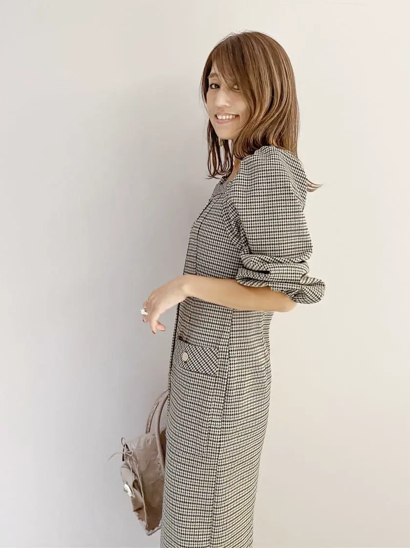 ORIGINATED IN GRACE CONTINENTAL yukimi yonee コーディネート画像