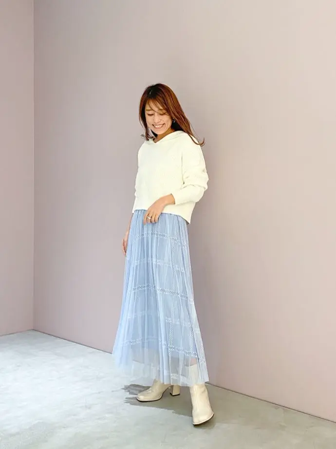 ORIGINATED IN GRACE CONTINENTAL yukimi yonee コーディネート画像