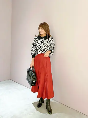 ORIGINATED IN GRACE CONTINENTAL yukimi yonee コーディネート画像