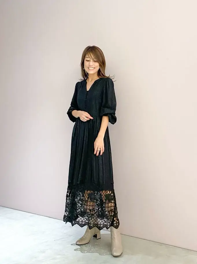 ORIGINATED IN GRACE CONTINENTAL yukimi yonee コーディネート画像