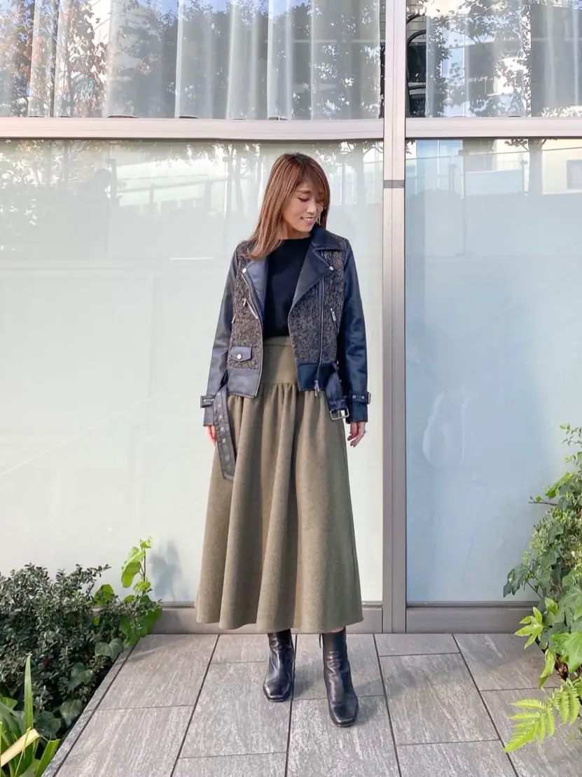 ORIGINATED IN GRACE CONTINENTAL yukimi yonee コーディネート画像